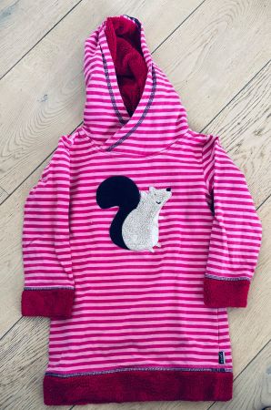 Jako-o Hoddie flauschig mit Eichhörnchen I Gr. 104/110