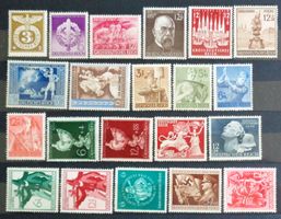 DEUTSCHES REICH: Ein Lot Postfrische ** aus 1942–1945