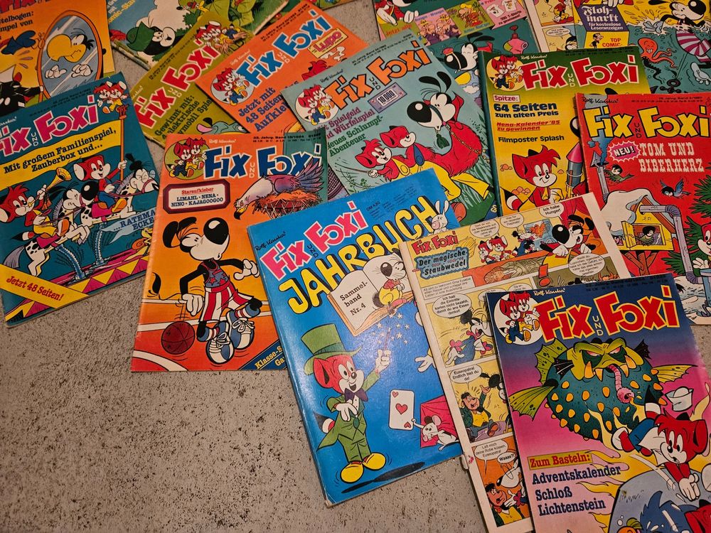 Comics Sammlung - Fix und Foxi und Lupo Comic Magazine (Gebraucht) in ...