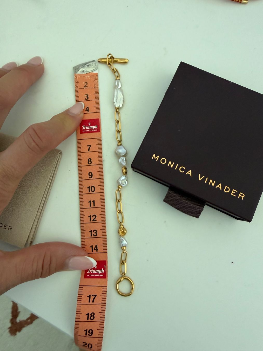 Bracciali & Braccialetti: MONICA VINADER x Amy Powney Keshi pearl bracelet S – Nuovo (secondo la descrizione) da Steinhausen venduto da Stylelene14 4