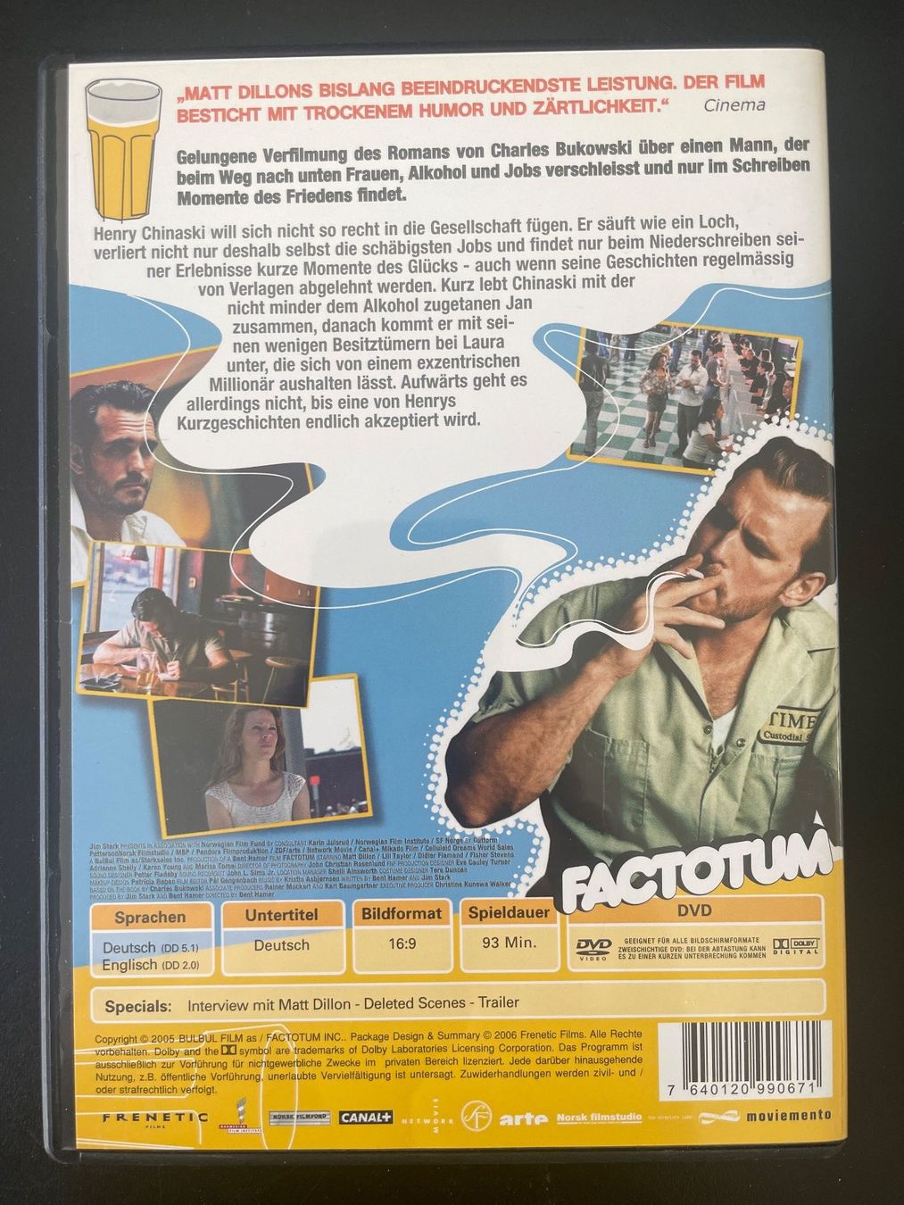 Alle DVDs: Factotum – Gebraucht aus Bern von ebl_tqk2 1