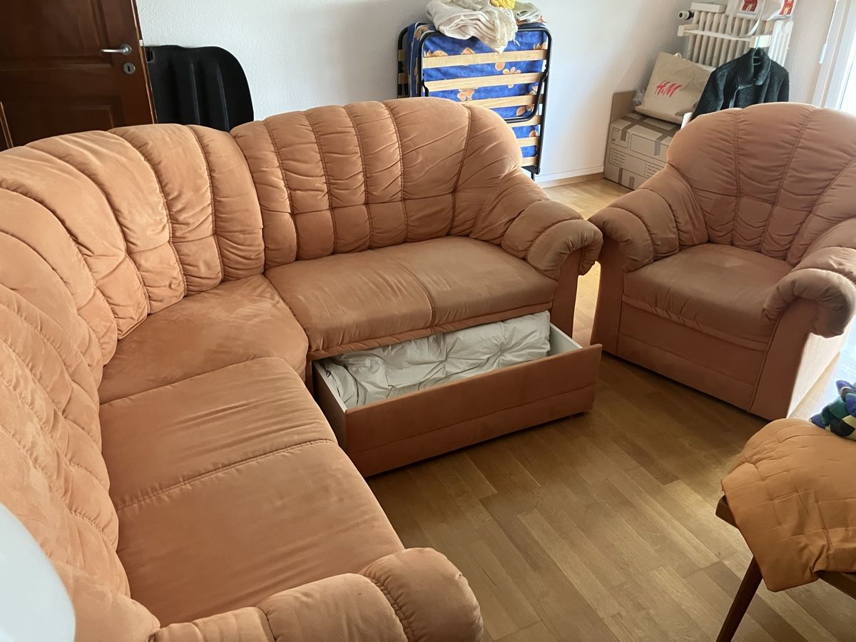 Divani: Ecksofa mit Sessel  – Usato da Zürich venduto da jaennu