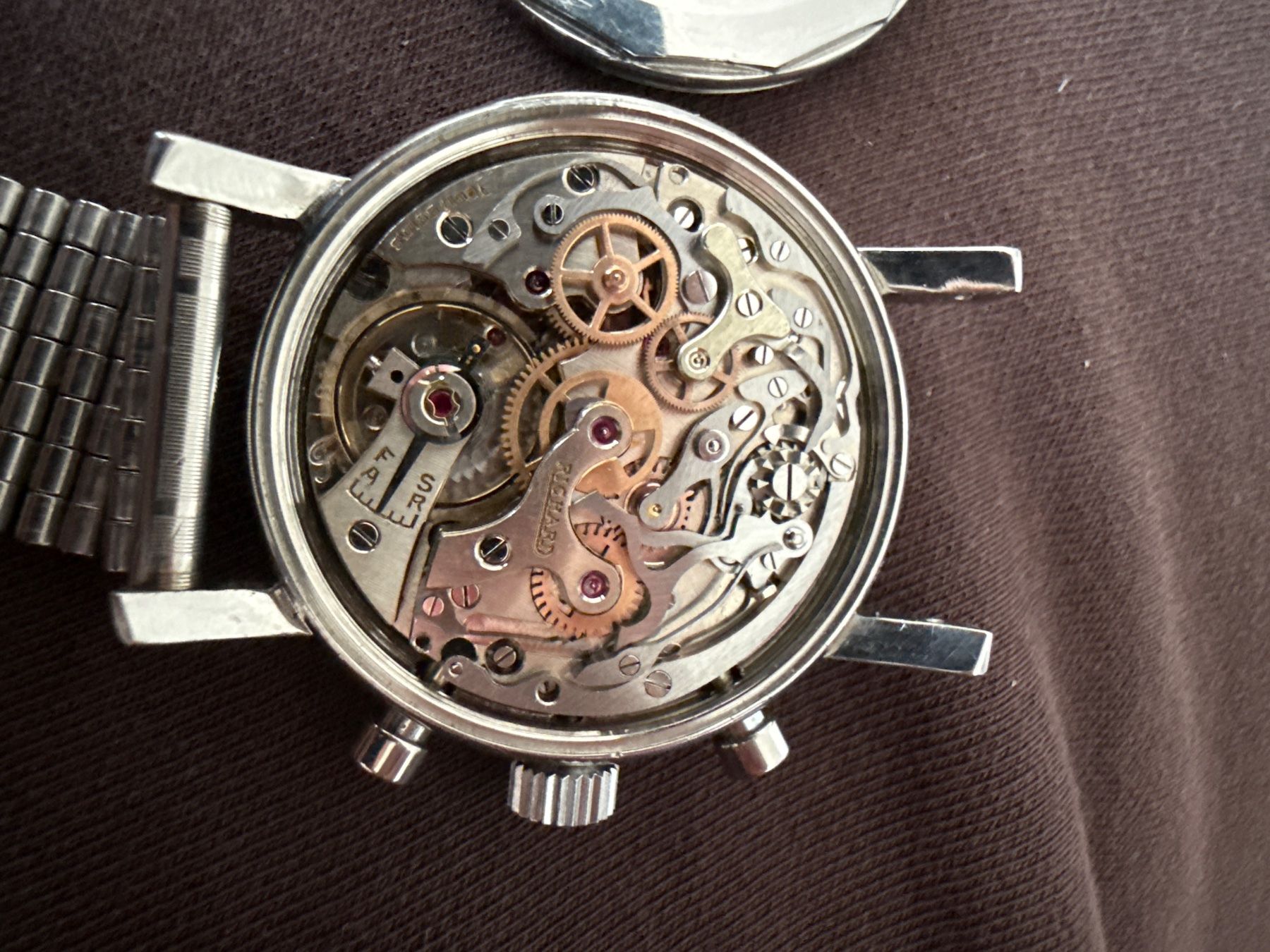 Valjoux Uhren: Montre Richard Chronographe Valjoux 23 – Gebraucht aus Versoix von Rambo_Watch_Sarl 5