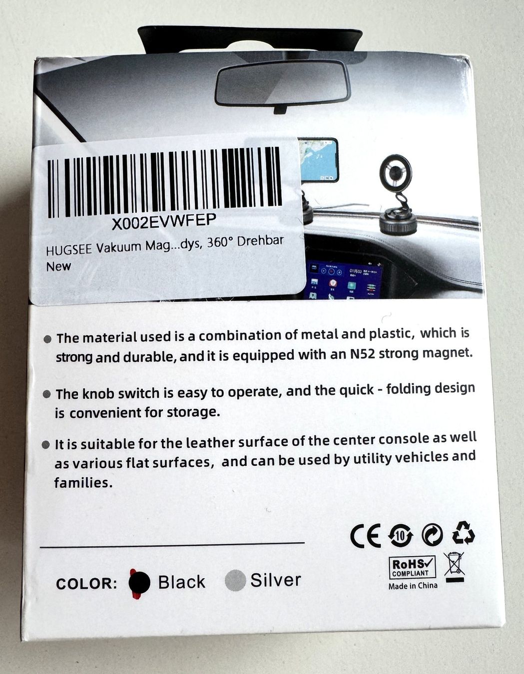 Staffe: Vacuum Magnetic Phone Holder – Nuovo e nell'imballaggio originale da Altdorf UR venduto da TriNi1291 2