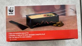 Set raclette WWF con candele  NUOVO