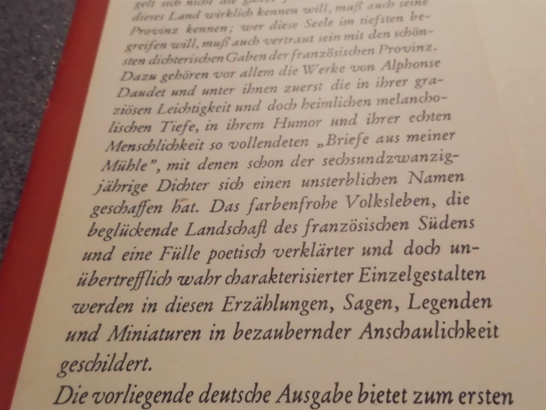 Libri: Daudet, Briefe aus meiner Mühle, 1945 – Usato da Zürich venduto da Motzkuh 3