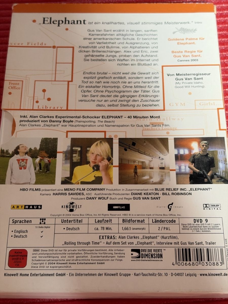 Tous les DVDs: Elephant – D'occasion à Zürich par Collector69 1