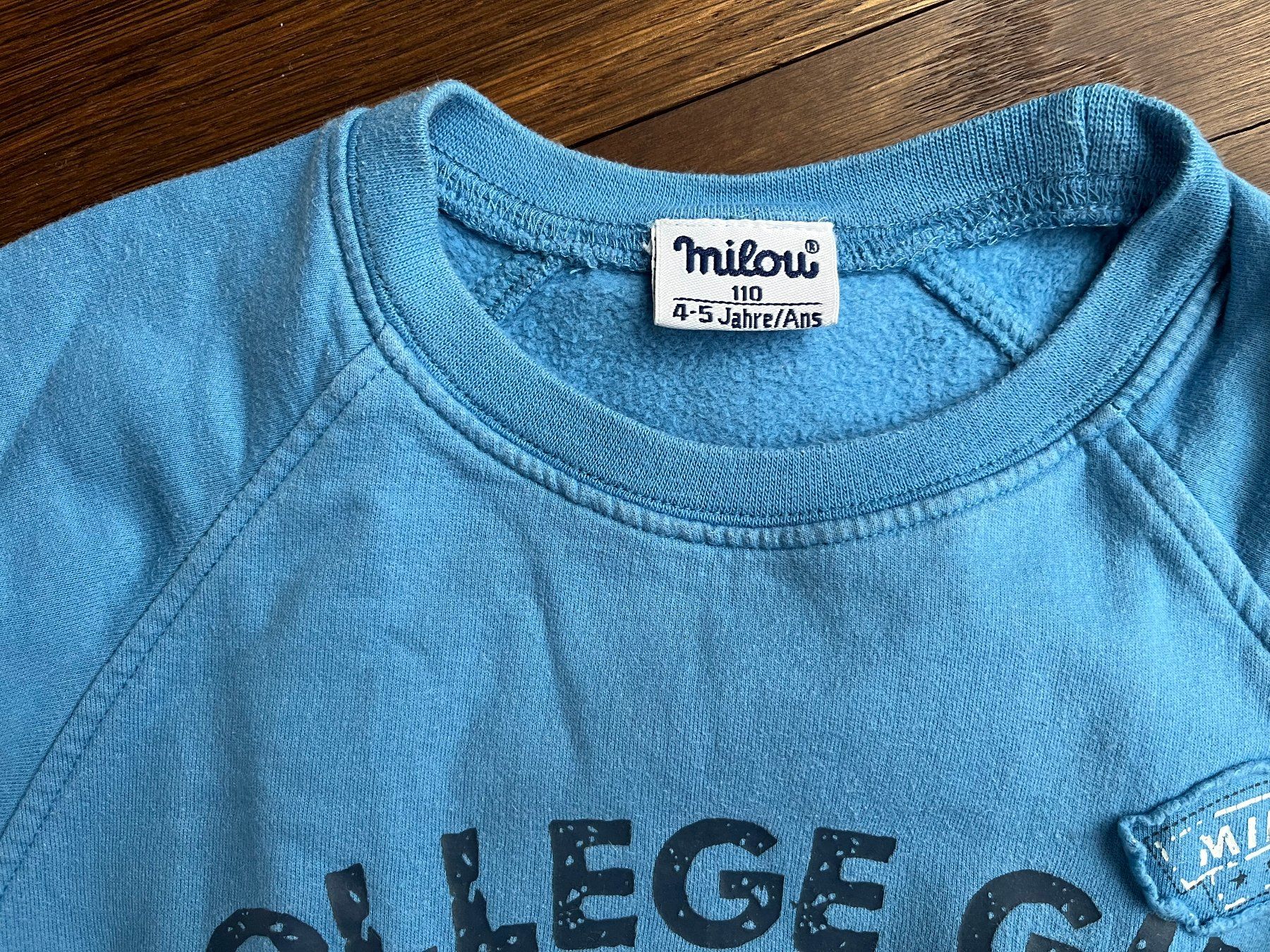 Maglioni & Felpe: Sweatshirt Pullover 110 Milou blau - Milou – Usato da Affoltern am Albis venduto da Blackrhythm 2