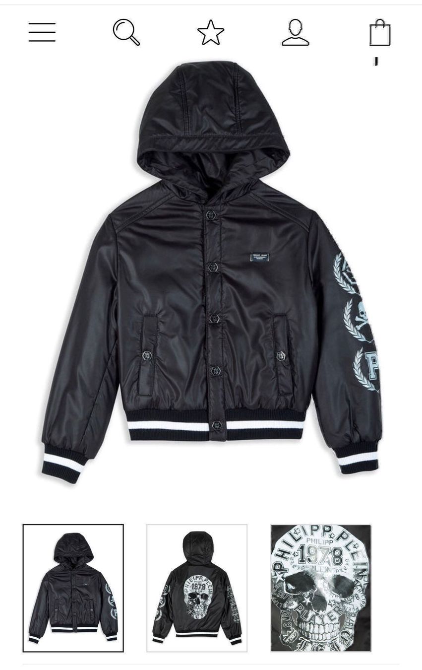 Philipp Plein Giacche & Cappotti: PHILIPP PLEIN HOODED BOMBER "COLT" – Usato da Oetwil am See venduto da Bigrico