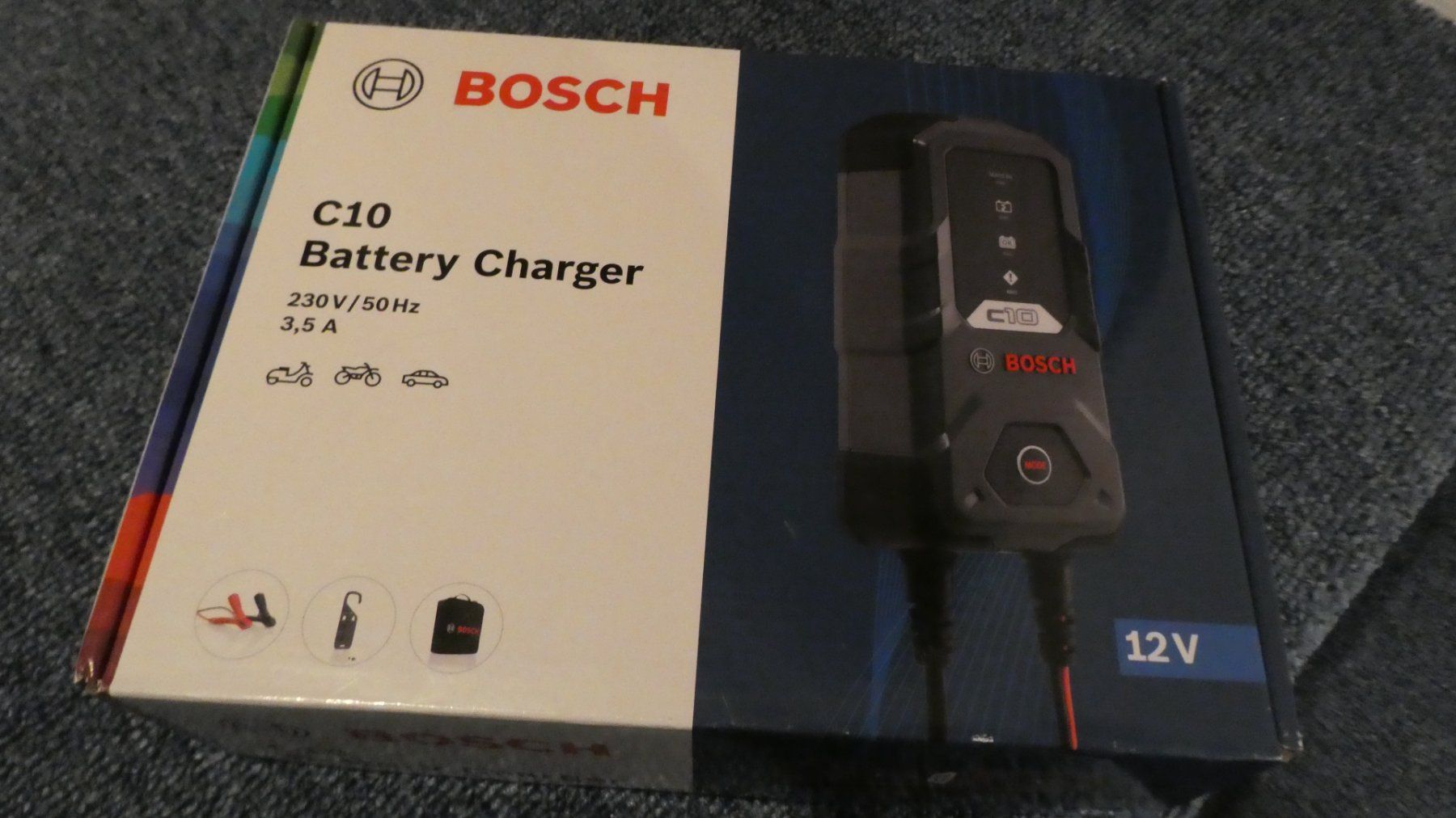 Bosch Caricatori & Batterie: Bosch C10 Ladegerät – Usato da Lausen venduto da Vectrex1