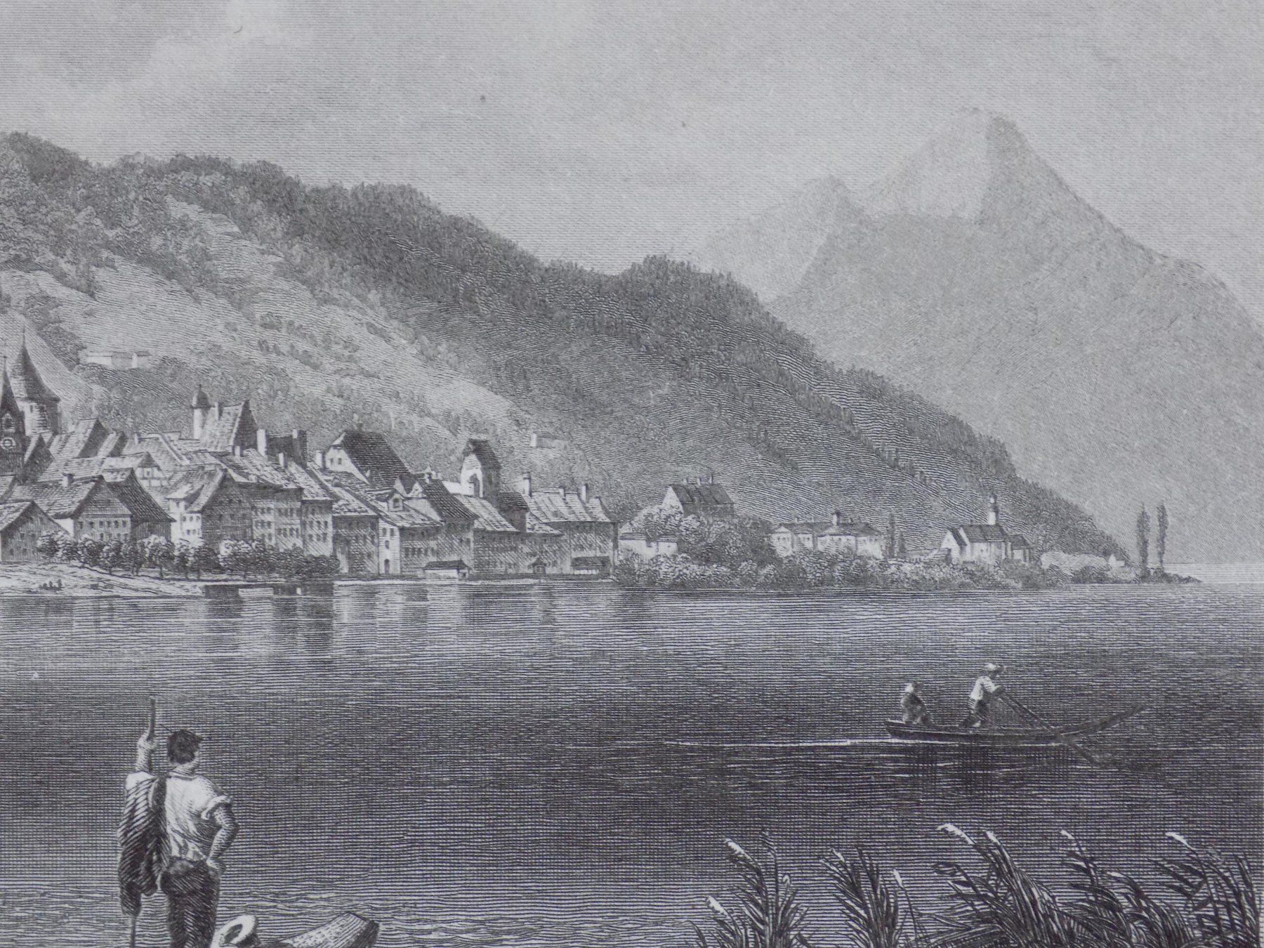 Incisioni: Zug mit der Rigi – Usato da Risch venduto da Rischli15 6