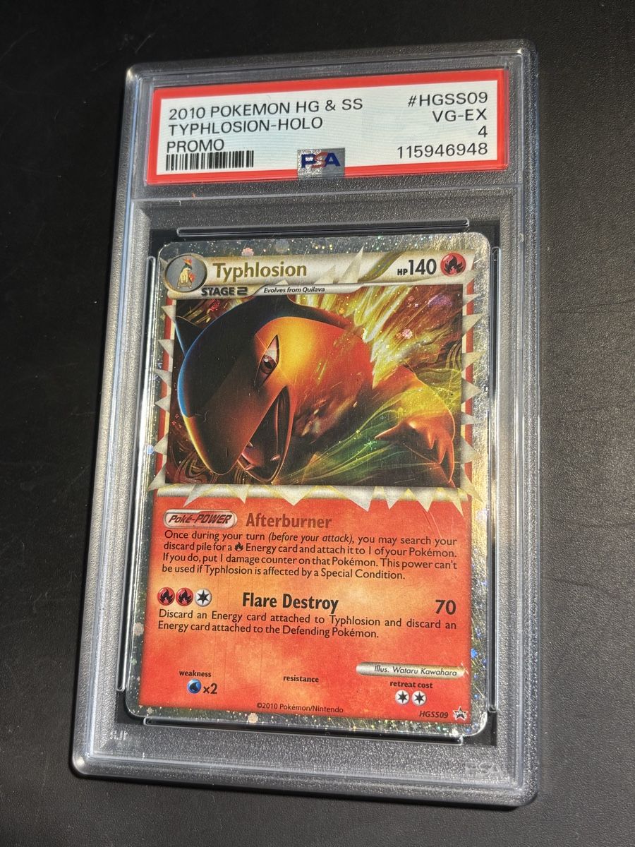 Pokémon Carte collezionabili: Pokemon: Typhlosion, HGSS09, PSA 4, Englisch – Usato da Maur venduto da _LukasM_
