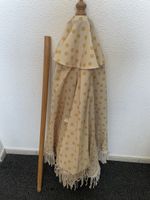 YPPENBJERG Sonnenschirm Ø200cm gelb/beige Tupfen neu