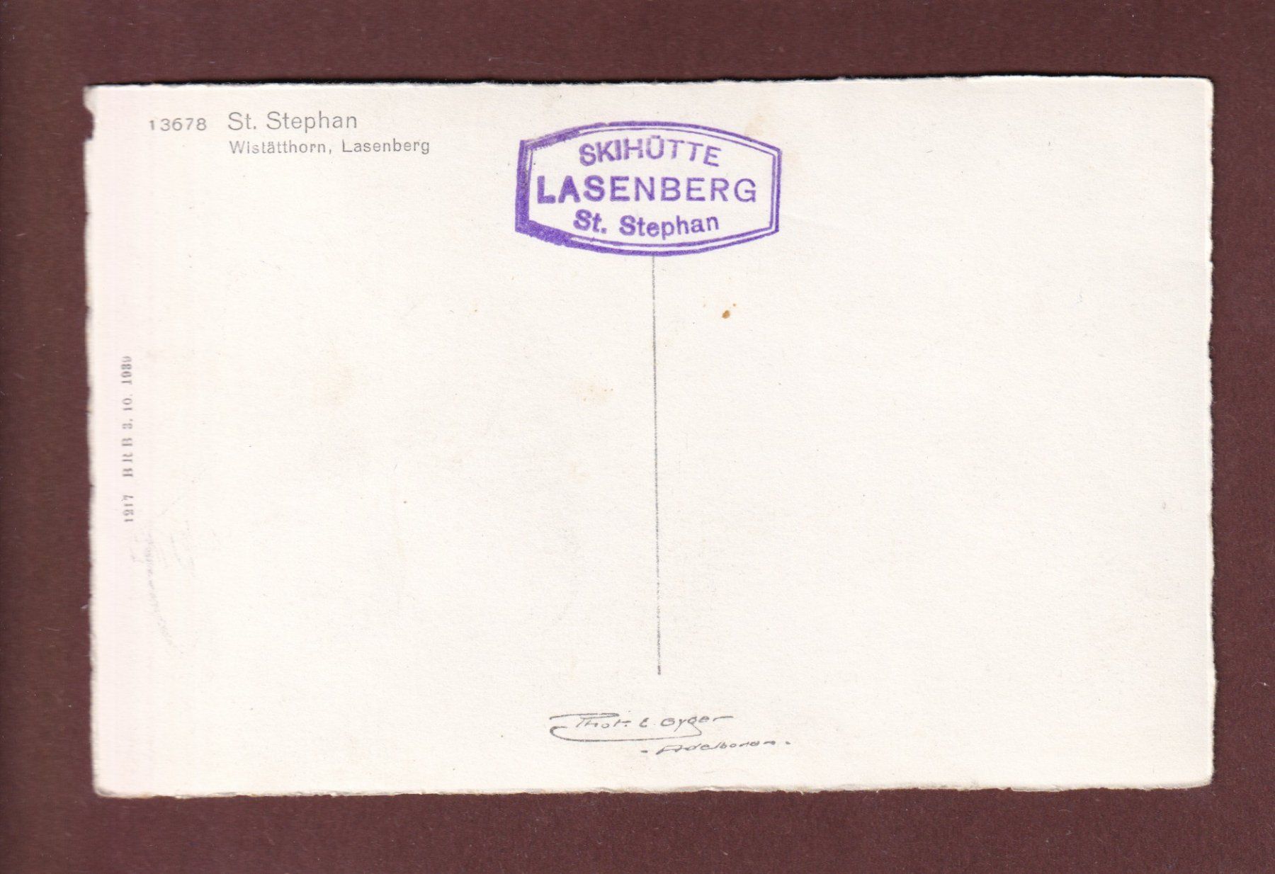 Cartes postales: ST. STEPHAN - Wistätthorn - Lasenberg – D'occasion à Pully par nicecards-shop 1