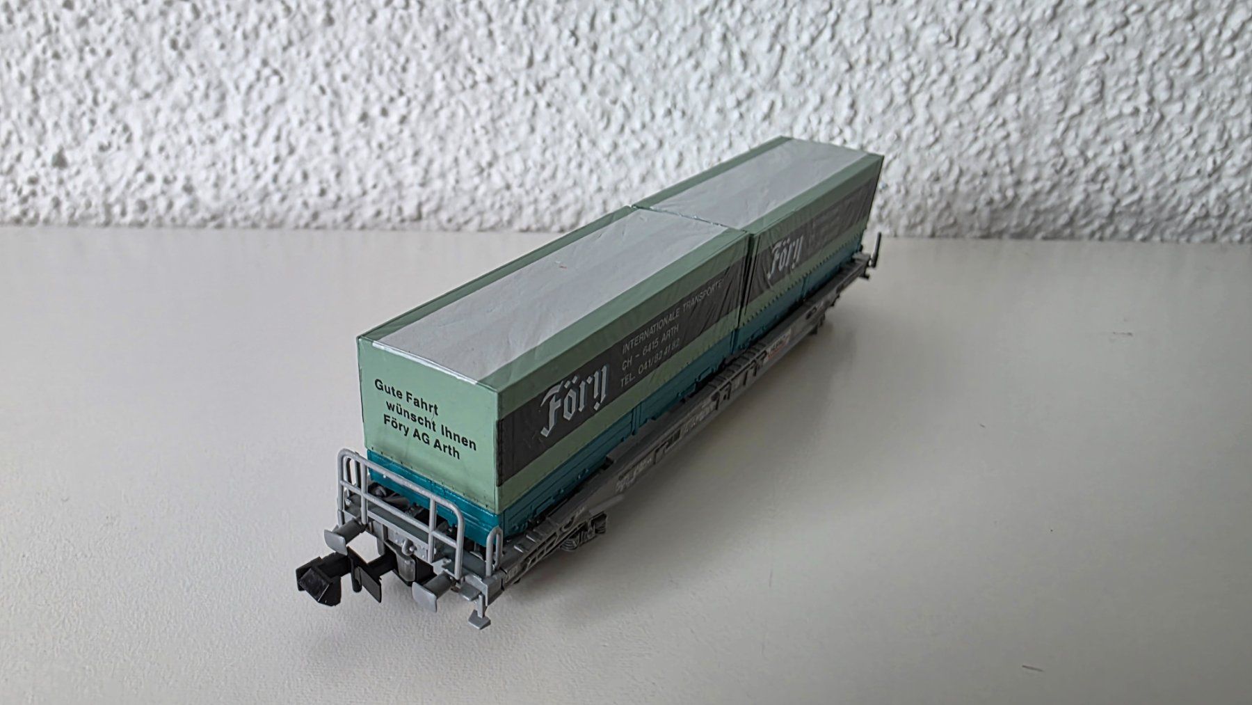 Roco Modellini di ferrovie: Hupac Föry - Taschenwagen - Roco – Nuovo (secondo la descrizione) da Wittenbach venduto da Hase113 4