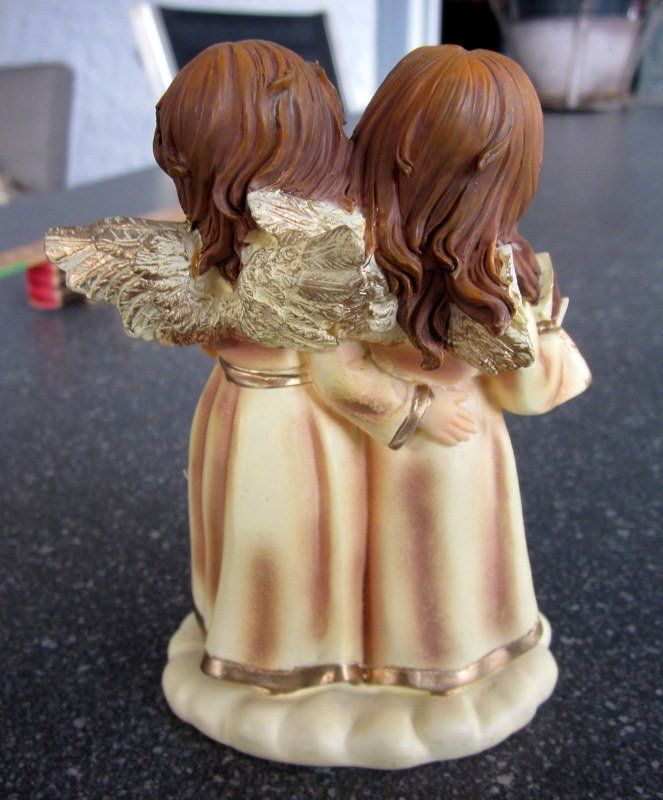 Statuette: Zwei singende Engel, Engelgruppe – Usato da Bischofszell venduto da Pfau0 4