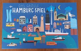 TOLLES *HAMBURG - SPIEL; BRETTSPIEL* 22 X 36CM/NEU/UNKONTR.
