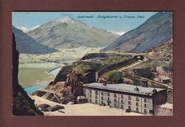 ANDERMATT - Kriegskaserne - Urseren-Thal - 1916