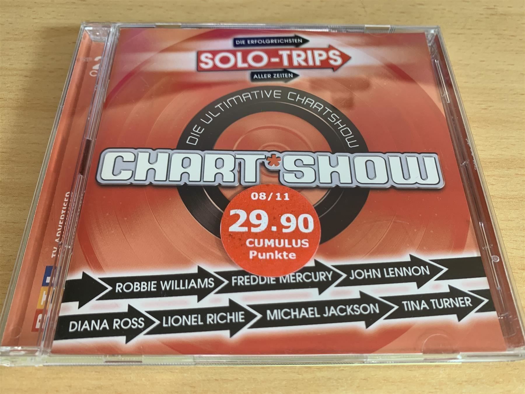CD: Chart Show - Solo-Trips - 2 CD – Usato da Rikon im Tösstal venduto da Alpenmutz