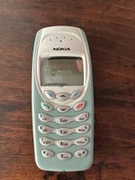 Nokia old mobile phone still with protection film, year 2000
