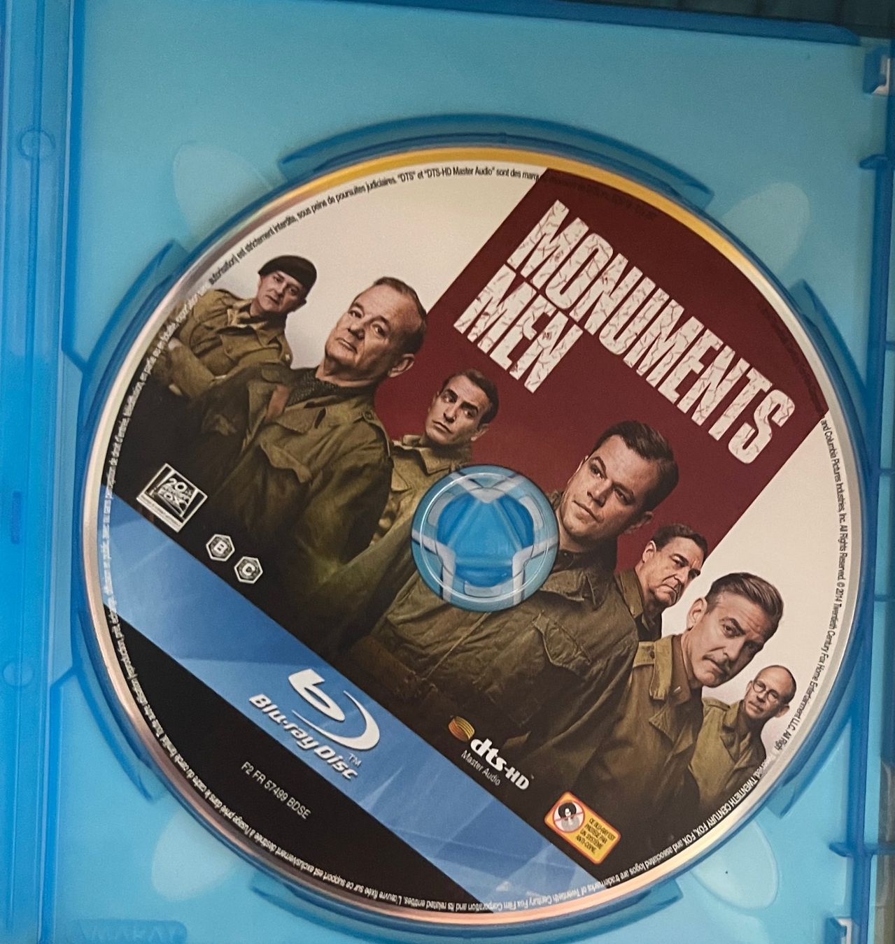 Tous les DVDs: Monuments Men (2014) - Blu-ray – D'occasion à Semsales par __Florian__ 3