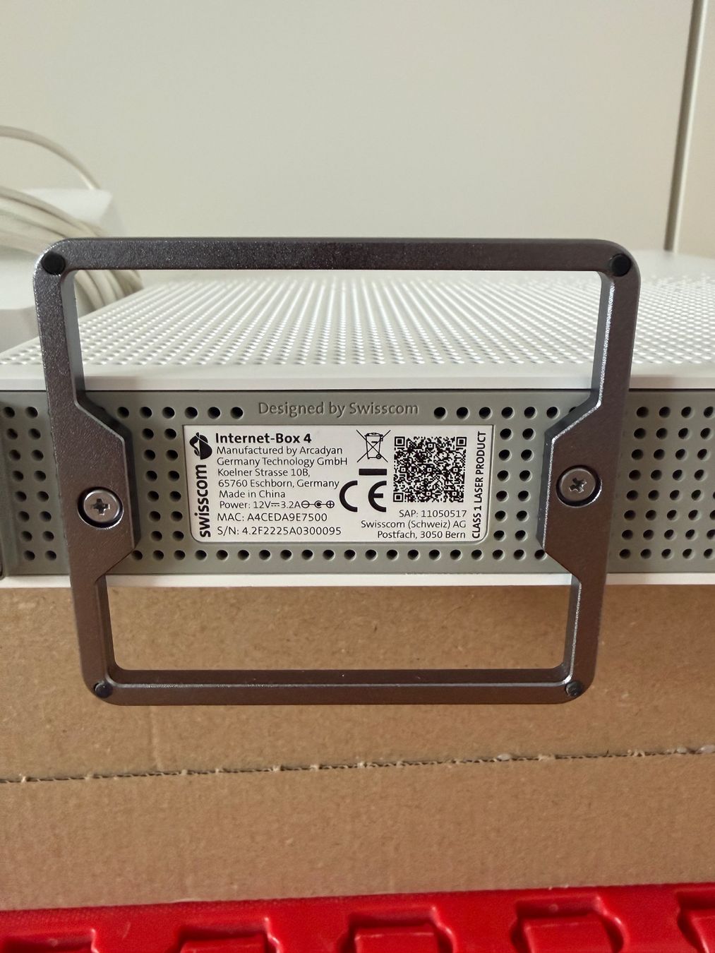 Swisscom Modems & Routeurs: Swisscom Internet Box 4 – D'occasion à Wilen b. Wollerau par Tak3 1