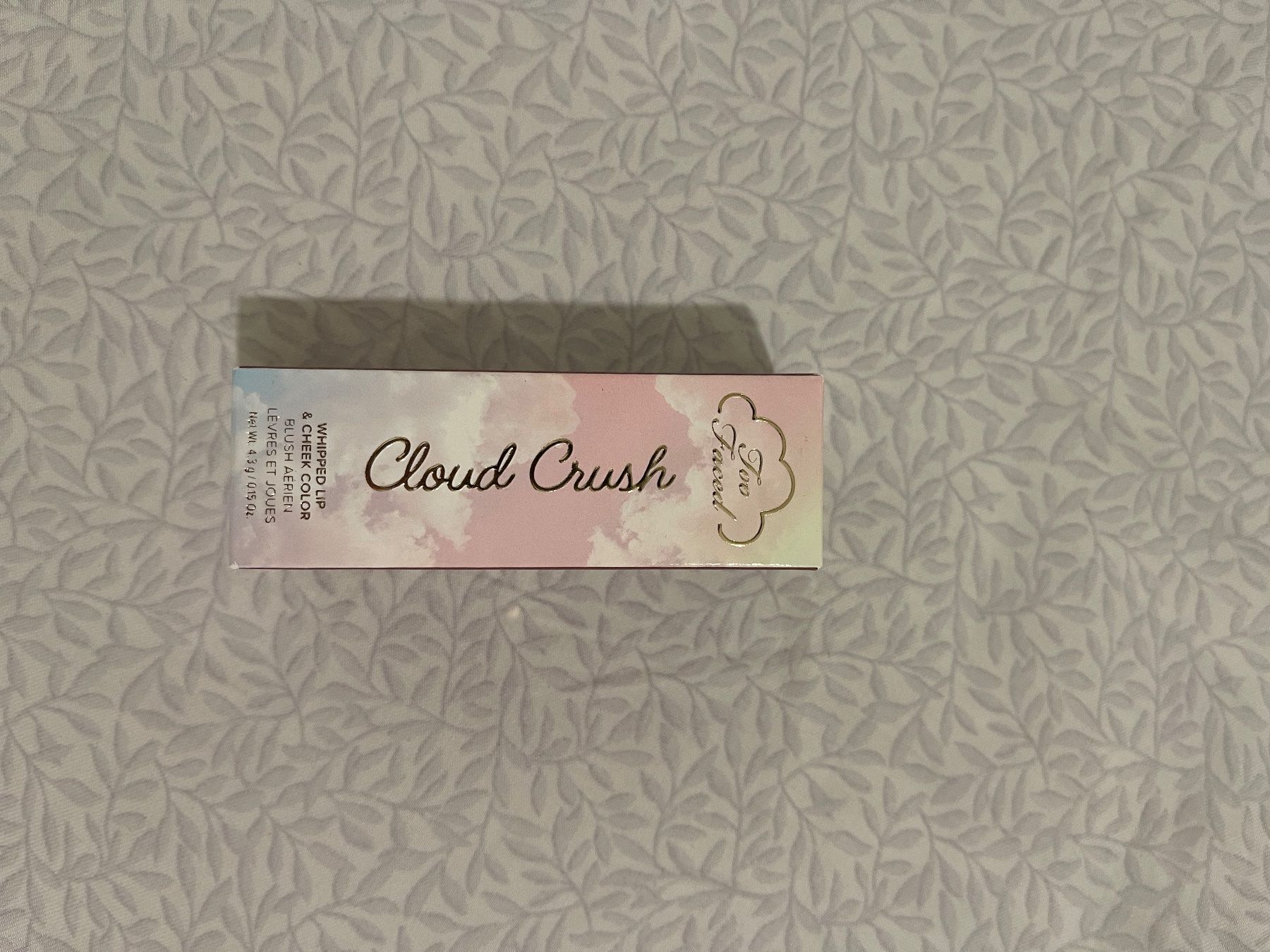 Make-up: Too Faced Cloud Crush Whipped Lip & Cheek Color – Neu und originalverpackt aus Genève von Annilu 2