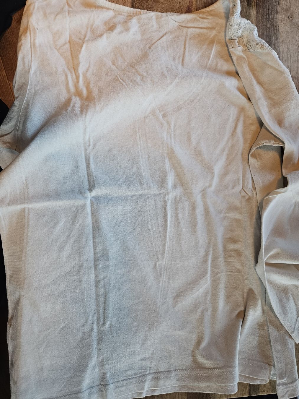 T-shirt: enna Shirt, Grösse 42, Offwhite, mit Spitze – Usato da Spiez venduto da ann_y7bb 1