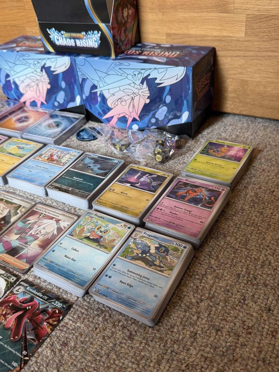 Pokémon Carte collezionabili: Pokemon Chaos Rising Sammlung – Usato da Au SG venduto da Bego1 5