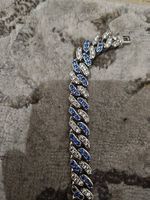 Kette blau/weiss