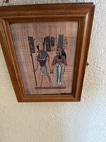 Porte-clés mural égyptien vintage