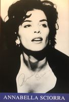 Annabella Sciorra Autogramm signiert Foto 17x24cm