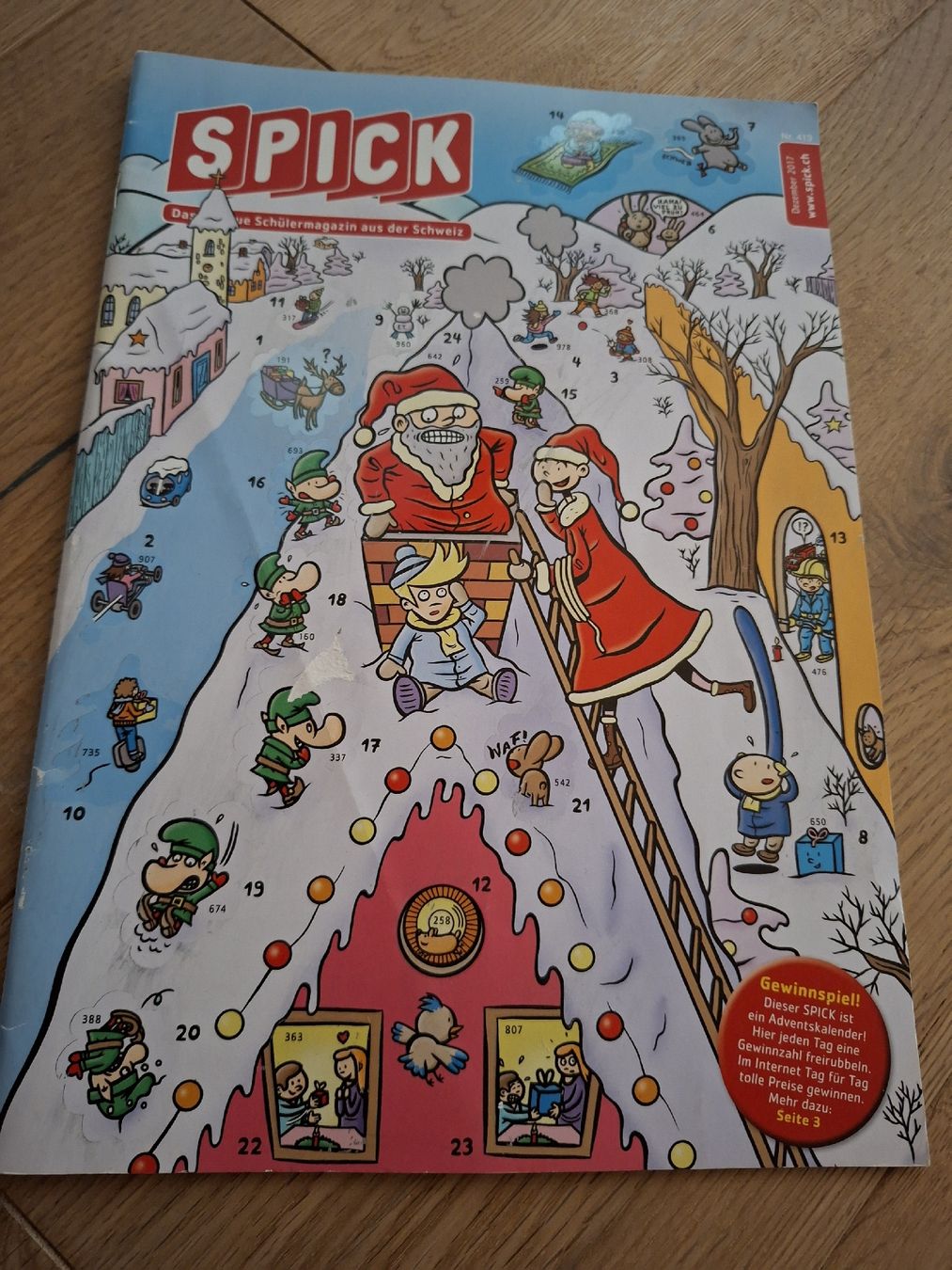 Revues & Magazines: SPICK Schülermagazin Dezember 2017  – D'occasion à Arch par rukus01
