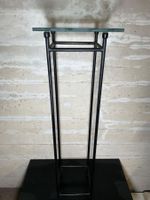 Dekorative schwarze Metall Säule / Ständer H ca.120cm
