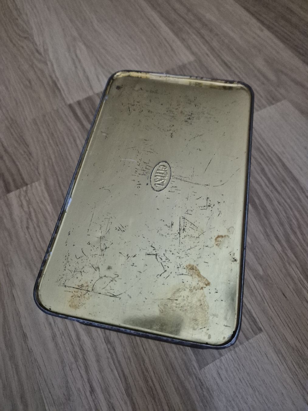 Barattoli: Vintage Keksdose Metalldose – Usato da Langenthal venduto da Polarisstern 5