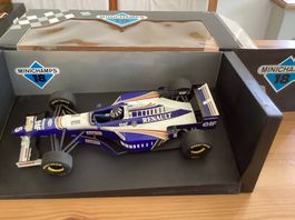 Damon Hill Williams FW18 Formel 1 Weltmeister 1996, 1:18