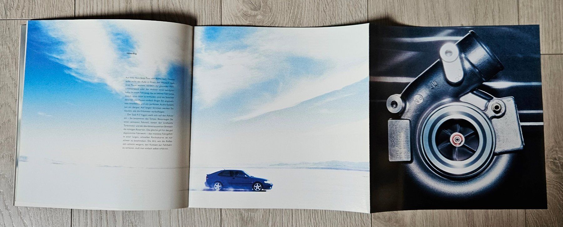 Saab Documenti: SAAB 9-3 Viggen Info Broschüre 1999 – Usato da Brittnau venduto da leroyjethro 1
