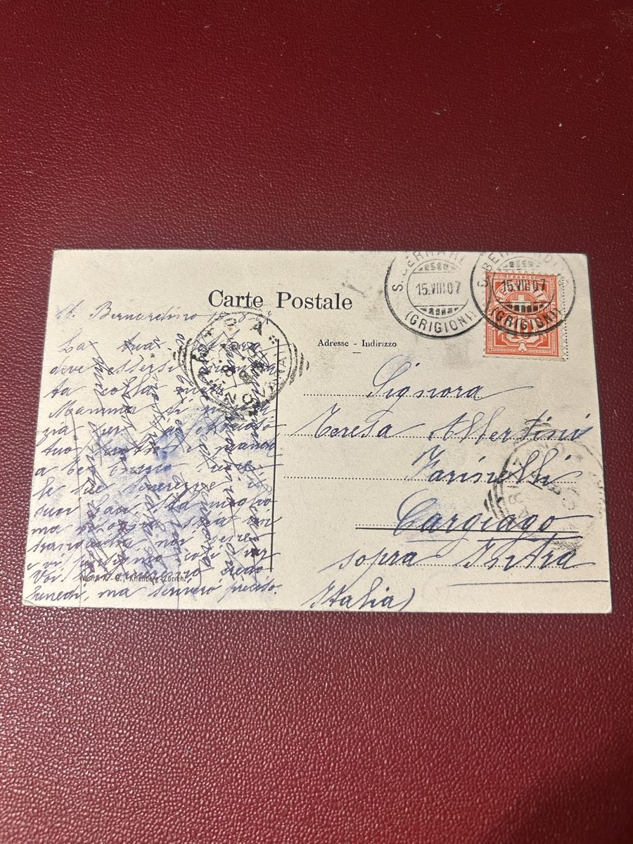 Cartes postales: San Bernardino 1907 – D'occasion à Breganzona par Milesbo 1