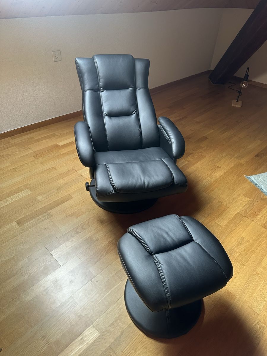 Fauteuils: Sessel mit Hocker – D'occasion à Biberstein par Koala1995 8