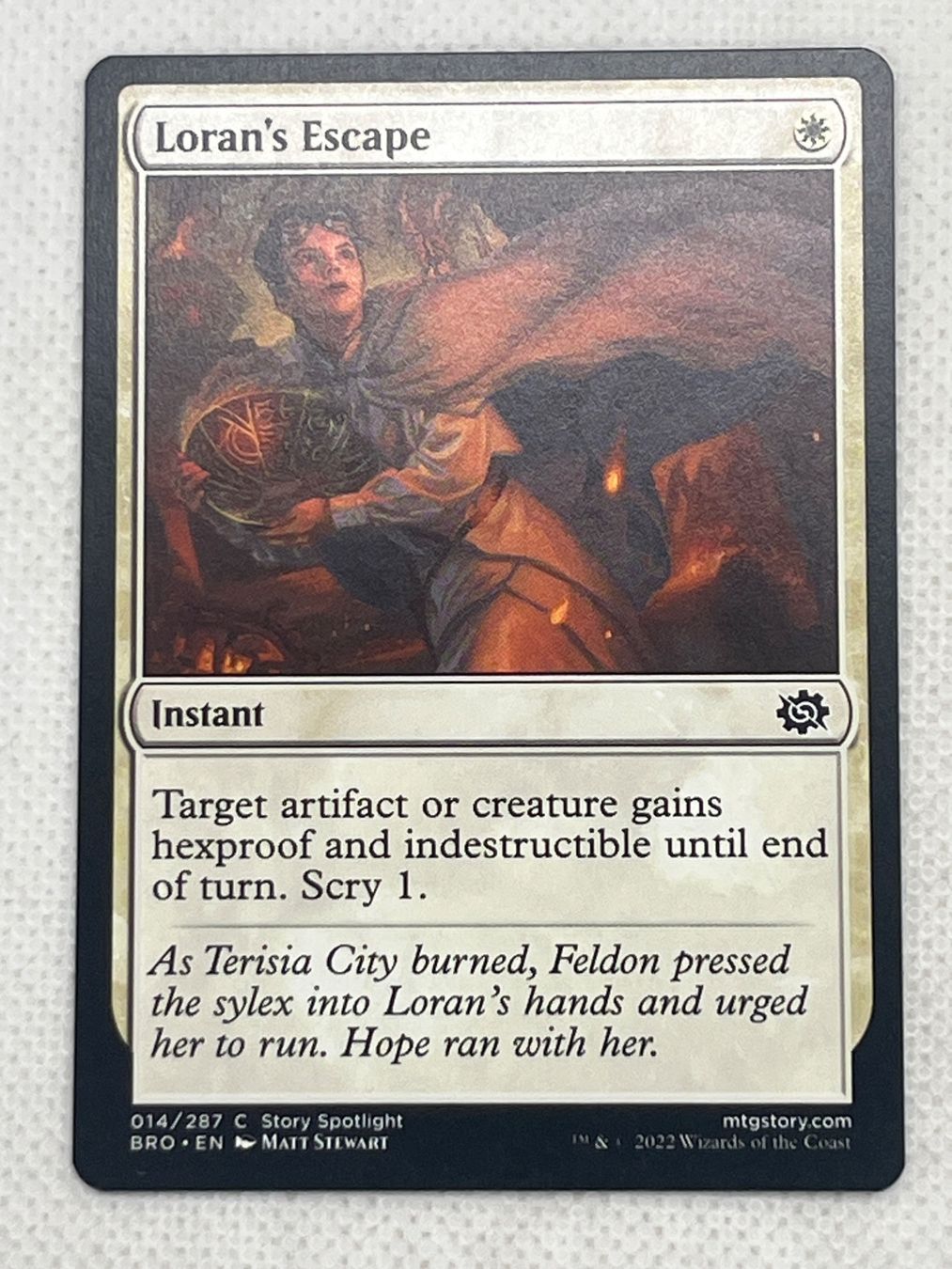 Magic The Gathering Carte collezionabili: Magic: The Gathering Loran's Escape (014/287) – Usato da Hinterkappelen venduto da Kim1992