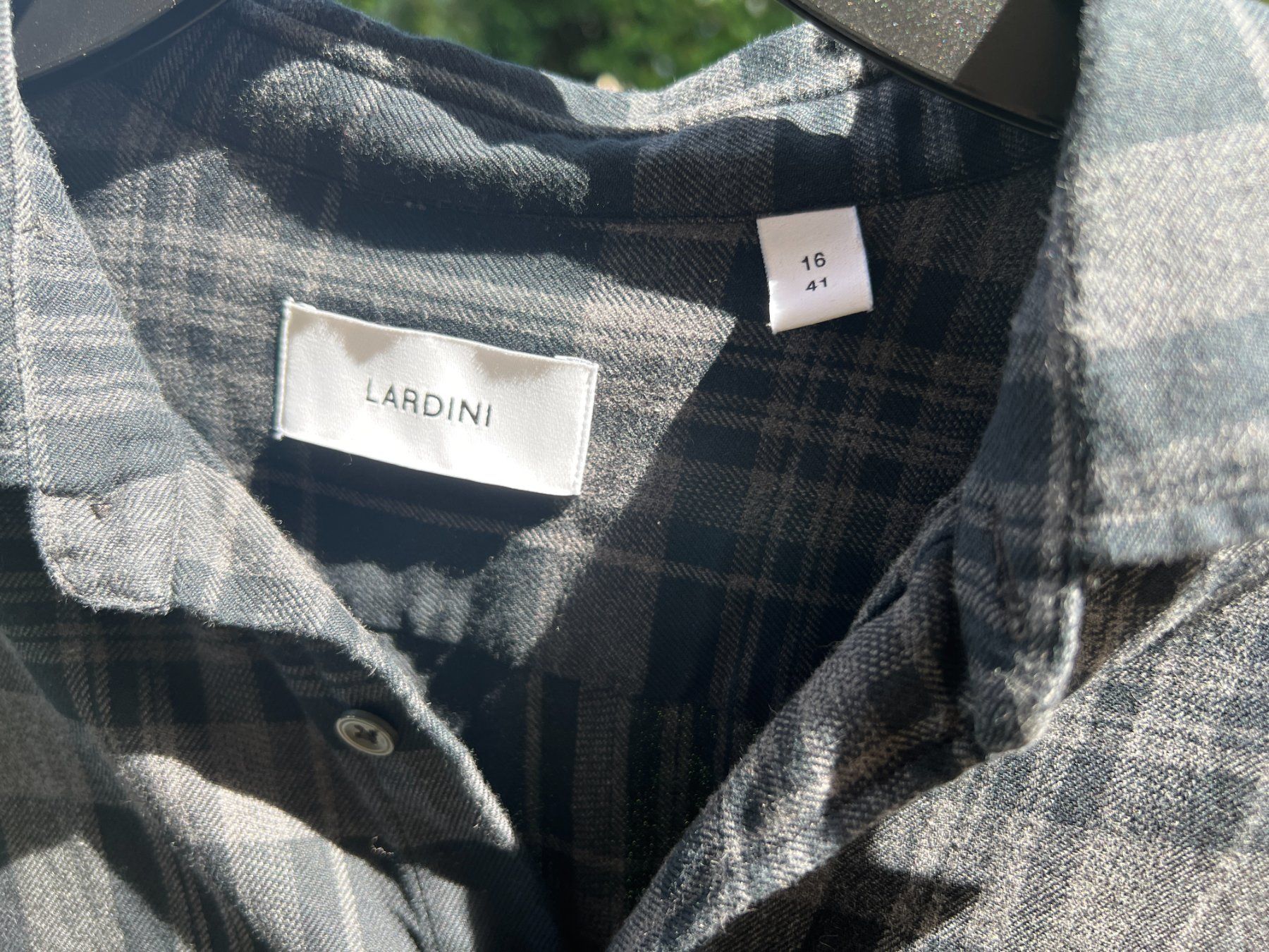 Lardini Camicie: LARDINI Karohemd in L Herren 100 % Baumwolle – Usato da Wallisellen venduto da Val1990 2