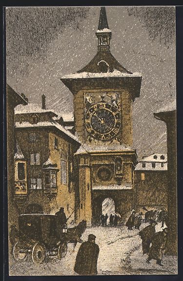 Cartoline postali: AK Bern, Zeitglockenturm, Pro Juventute – Usato da Berlin venduto da bartko-reher