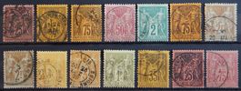 Frankreich ex. Kat. 57-85 gest. 1876/1900 Kat. 303 Euro