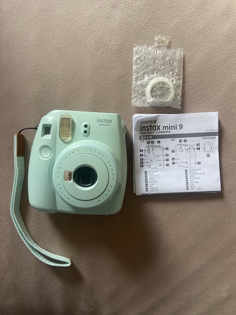 Fujifilm Kamera: Polaroidkamera Instax Mini 9 Mintgrün – Gebraucht aus Bern von sam_vln5