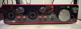 Focusrite Scarlett 2i2 Studio Pack (3rd Gen) – Top Zustand!