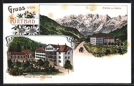 Nesslau, Kurhotel Rietbad, Mehrfachansic