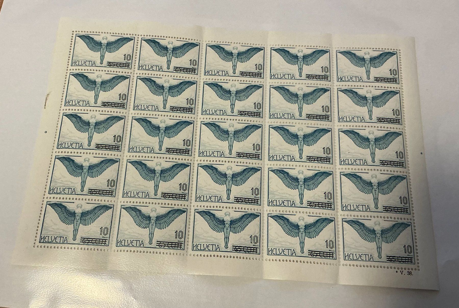 Tutti i francobolli: Flugpostmarke  Postfrisch Bogen – Usato da Koblenz venduto da Markenhimmel