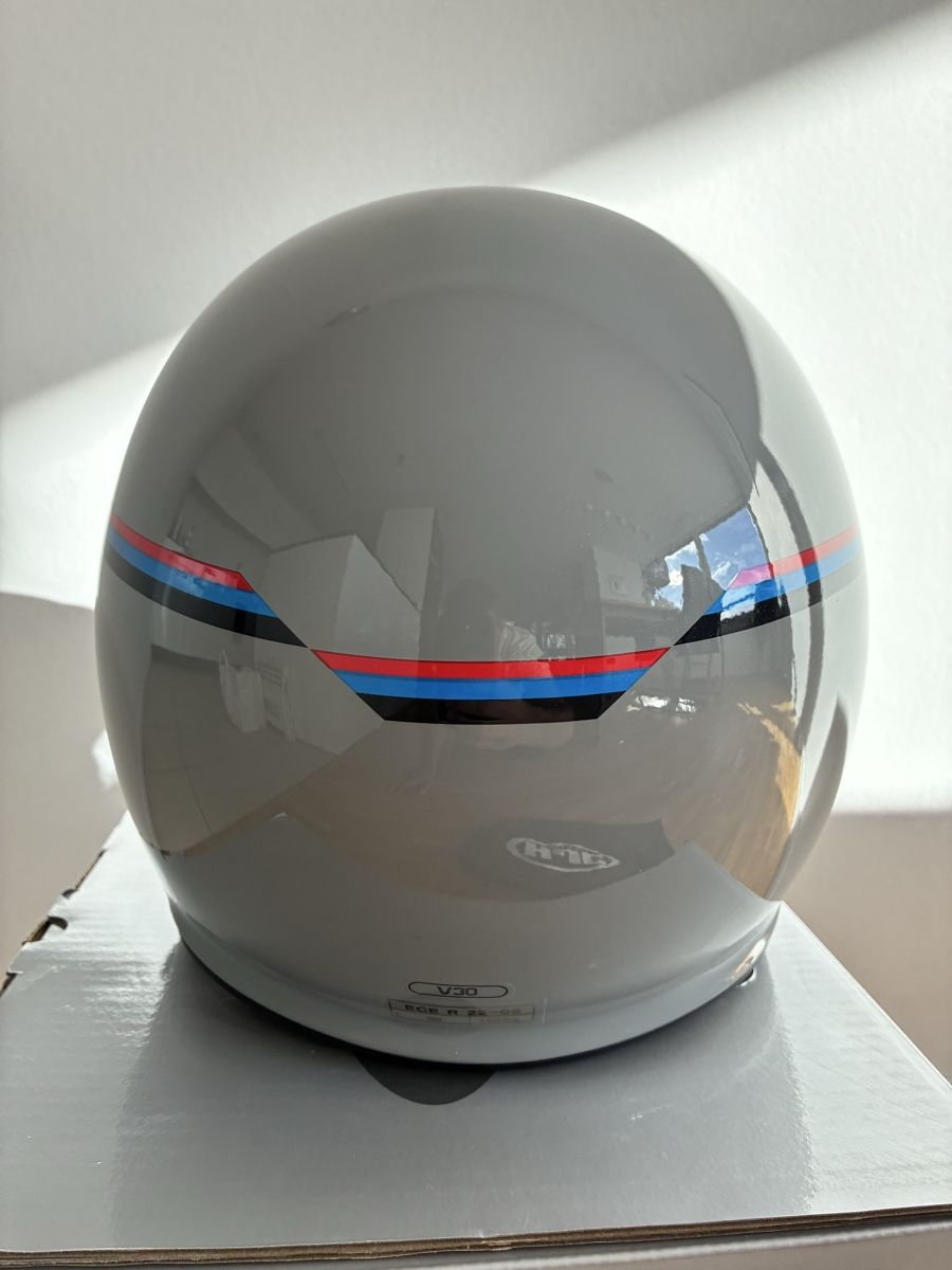 HJC Caschi & visiere: HJC V30 Jethelm mit integriertem Visier – Nuovo e nell'imballaggio originale da Luzern venduto da niccho 2