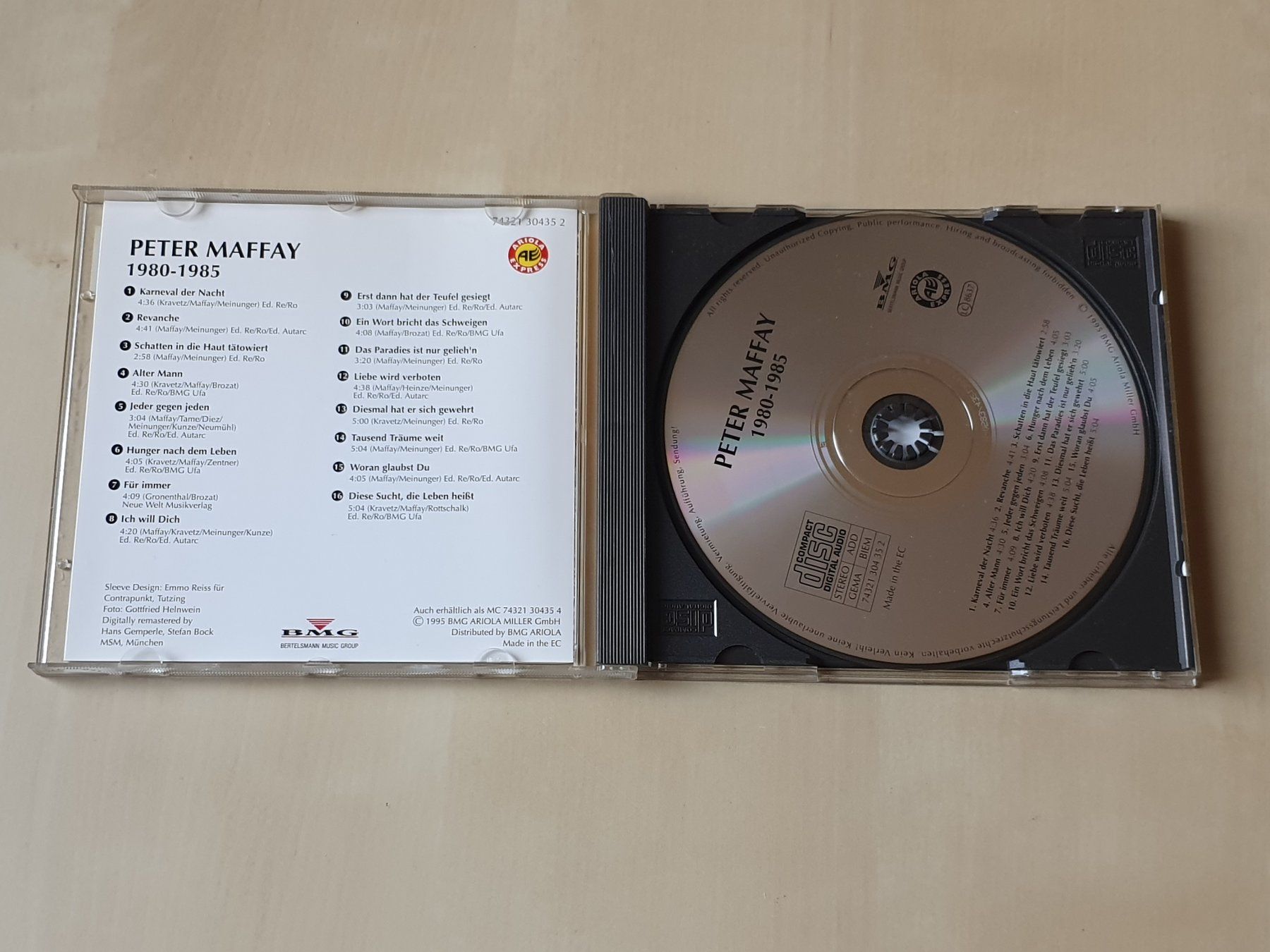 CDs: Peter Maffay 1980 - 1985 – D'occasion à Stansstad par collectorsshop 2