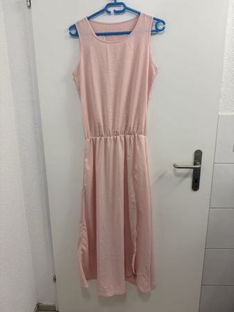 Sommerliches, leichtes Kleid in Rosa, Grösse s